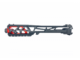 CULASSE AAP01 FUKU-2 CNC SKELETON BK / RED - Vue principale