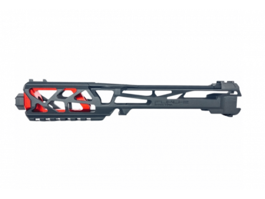 CULASSE AAP01 FUKU-2 CNC SKELETON BK / RED - Vue principale