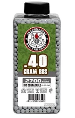 BILLES BIO 0.40G GRISES EN BOUTEILLE DE 2700