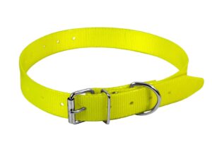 COLLIER ECO POLYURETHANE 650X25MM JAUNE