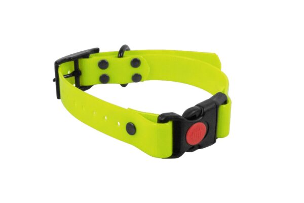 COLLIER CLIP RAPIDE BIOTHANE JAUNE – Image 2
