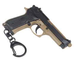 PORTE CLEF 1911 NOIR TAN