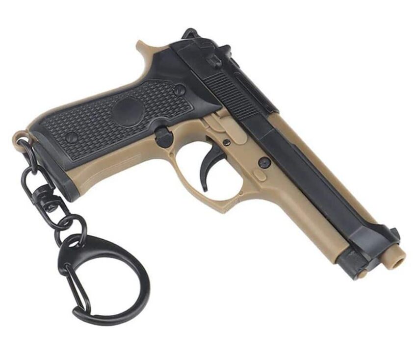 PORTE CLEF 1911 NOIR TAN - Vue principale