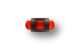 GUIDON FLUO ROUGE AJOURE M3 D2 L6.5 - Vue principale