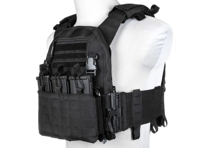 VESTE PLATE CARRIER QR II NOIRE - Vue principale