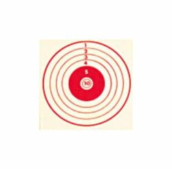 CIBLE 10X10 ROUGE X100