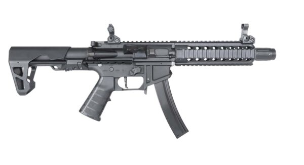 REPLIQUE LONGUE 6MM PDW 9MM SBR L  NOIRE – Image 2