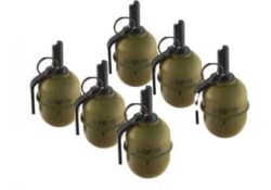 PACK 6 GRENADES TAG 19 Y SANS ECLATS