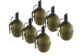 PACK 6 GRENADES TAG 19 Y SANS ECLATS - Vue principale
