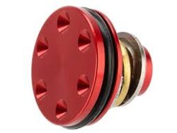 TETE DE PISTON ALU ROUGE 6 TROUS