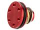 TETE DE PISTON ALU ROUGE 6 TROUS - Vue principale