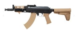 REPLIQUE LONGUE 6MM AK74 U TACTICAL  TAN