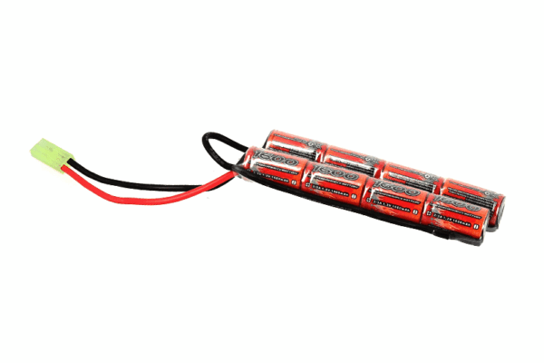 BATTERIE NIMH 9.6V 1600 MAH 2 STICKS