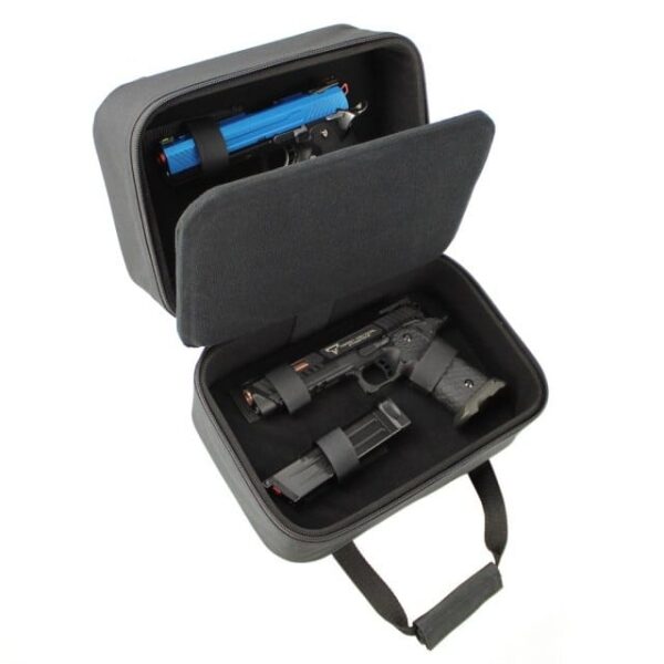 MALLETTE SEMI-RIGIDE DOUBLE PISTOLET GRISE – Image 3