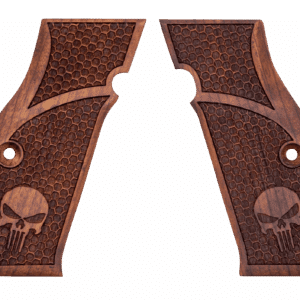 PLAQUETTES BOIS CZ SHADOW NID D'ABEILLE PUNISHER