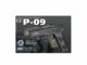 PISTOLET 6MM CZ P09 GAZ BLOWBACK TAN - Vue 1
