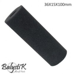 MOUSSE POUR SILENCIEUX 36X15X100MM