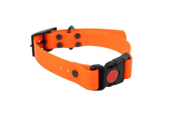 COLLIER CLIP RAPIDE BIOTHANE ORANGE – Image 2