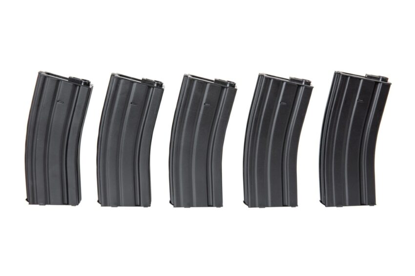 CHARGEUR AEG 120 CPS M4 METAL NOIR PACK DE 5 - Vue principale