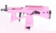 PISTOLET 6MM PP-2K ROSE AVEC CHARGEUR GAZ - Vue 1