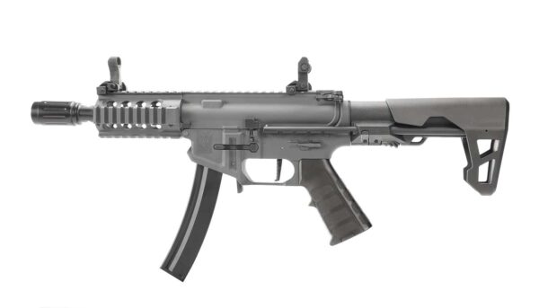 REPLIQUE LONGUE 6MM PDW 9MM SBR S GRIS