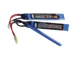 BATTERIE LI-FE 9.9V 1000MAH 3 STICKS