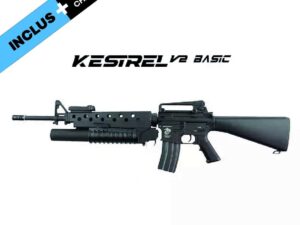 REPLIQUE LONGUE 6MM SA-G02 ONE KESTREL NOIRE