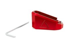 EXTENSION DE CHARGEUR ALU +3 ROUGE POUR TP9