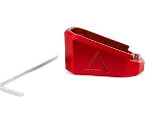EXTENSION DE CHARGEUR ALU +3 ROUGE POUR TP9