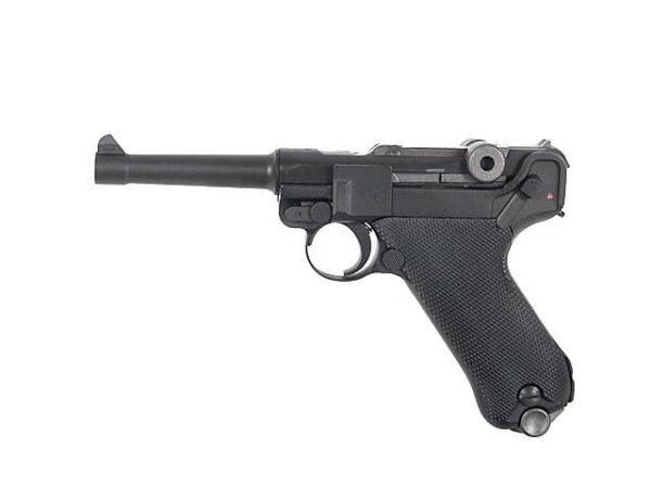 PISTOLET 6MM GAZ P08 4" NOIR – Image 2