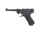 PISTOLET 6MM GAZ P08 4″ NOIR - Vue 1
