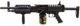 REPLIQUE LONGUE 6MM LMG NOIRE - Vue principale