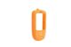 COQUE SILICONE ASTRO ORANGE AVEC TOUCHE - Vue principale