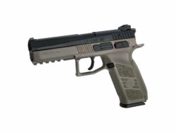 PISTOLET 6MM CZ P09 GAZ BLOWBACK TAN/NOIR