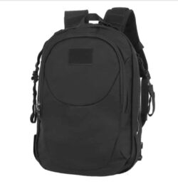 SAC A DOS TRANSFORMABLE EN GILET NOIR