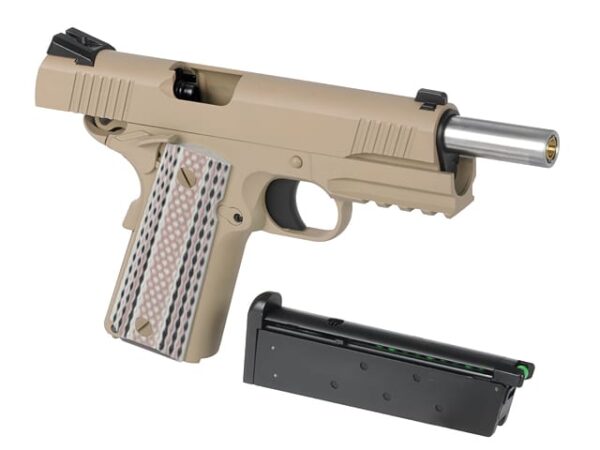 PISTOLET 6MM GAZ M45A1 TAN – Image 3