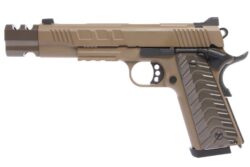PISTOLET 6MM KP16 COMPENSATEUR GAZ TAN
