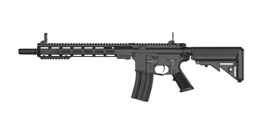 REPLIQUE LONGUE 6MM MK16 URG-I 11.5″ CHALLENGER G3 AEG BK - Vue principale