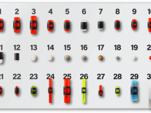 PRESENTOIR DE GUIDONS 30 PCS