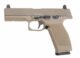 PISTOLET 6MM MKW BLOWBACK CERAKOTE TAN - Vue principale