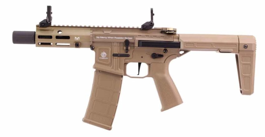 REPLIQUE LONGUE 6MM PUNISHER QRF AETHER V2 TAN - Vue principale