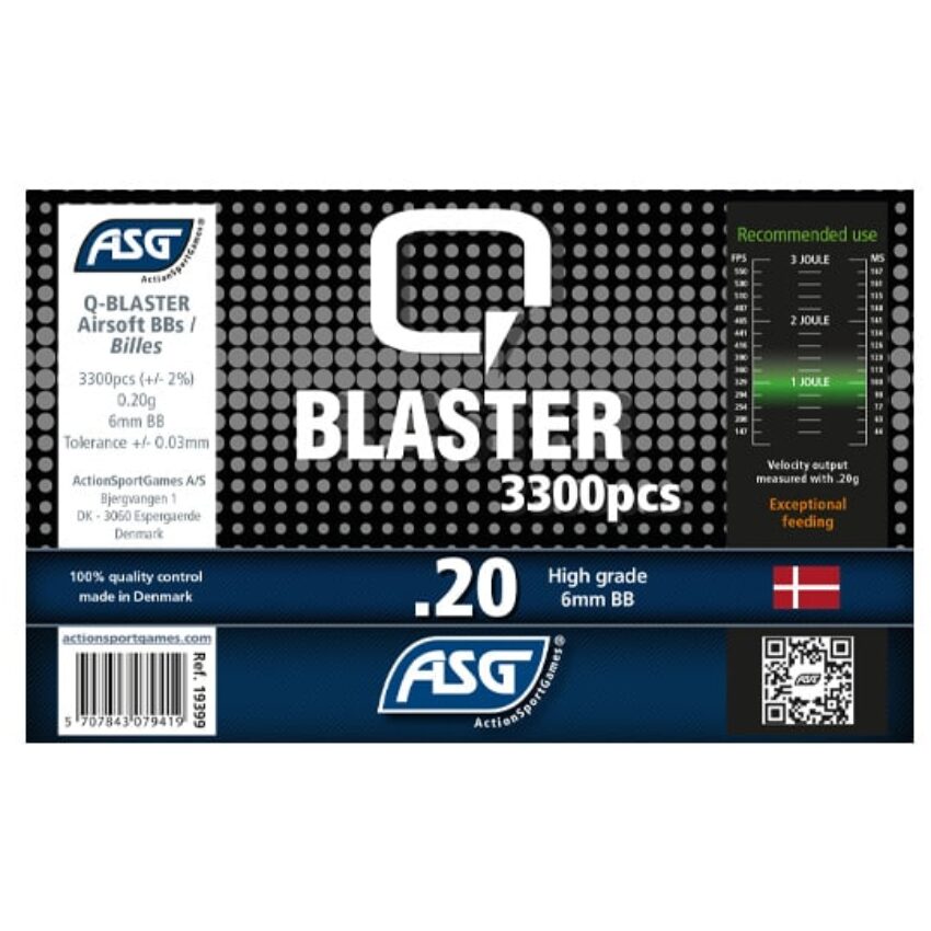 BILLES 0.20G Q BLASTER EN BOUTEILLE DE 3300 - Vue principale