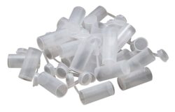 EPROUVETTES PLASTIQUE PIETTA POUDRE NOIRE SET DE 15