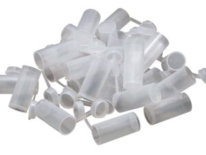 EPROUVETTES PLASTIQUE PIETTA POUDRE NOIRE SET DE 15