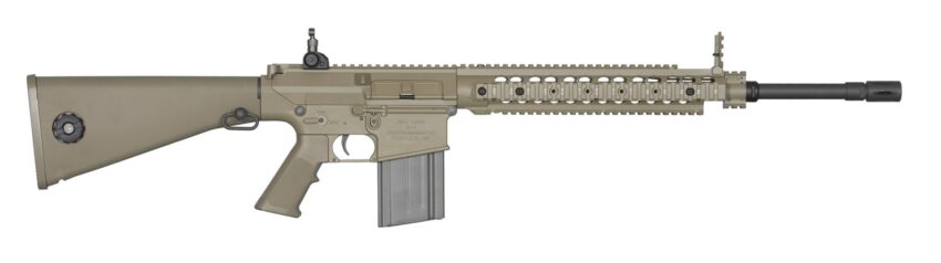 REPLIQUE LONGUE 6MM SR25 M110K AEG TAN - Vue principale