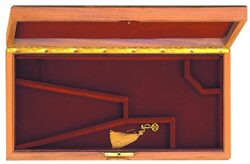 COFFRET NOYER REPLIQUE COLT/RM BOIS VERNIS