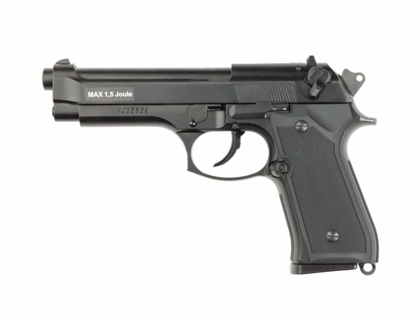 PISTOLET 6MM M9 HW GAZ BLOWBACK - Vue principale