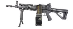 REPLIQUE LONGUE 6MM CM16 LMG CAMO BOX