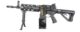 REPLIQUE LONGUE 6MM CM16 LMG CAMO BOX - Vue principale