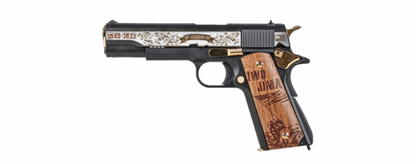 PISTOLET 6MM 1911 IWO JIMA EDITION LIMITEE GAZ - Vue principale